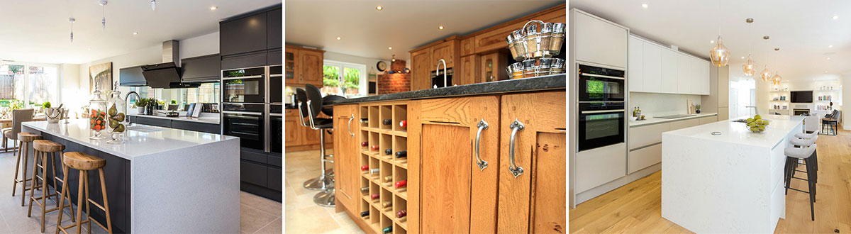 Kitchens designed and installed by Redline Interiors
